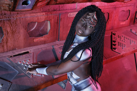 GEEK ART: Klingonin / Klingon Bodypainting