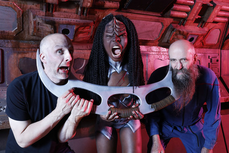 GEEK ART: Klingonin / Klingon Bodypainting