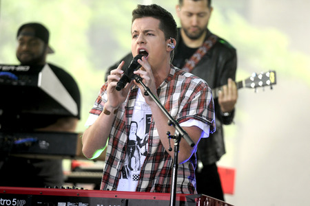 Konzert von Charlie Puth in New York