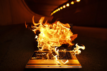 Symbolfoto Akku-Brandgefahr