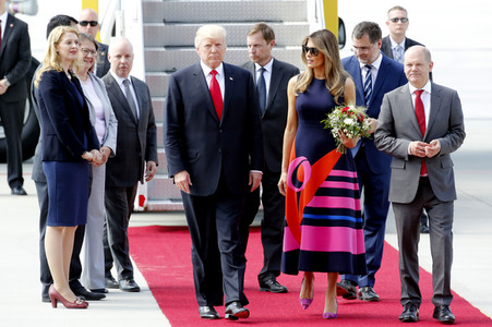 Flughafenankünfte der Staatschefs zum G20-Gipfel in Hamburg