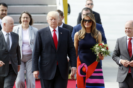 Flughafenankünfte der Staatschefs zum G20-Gipfel in Hamburg