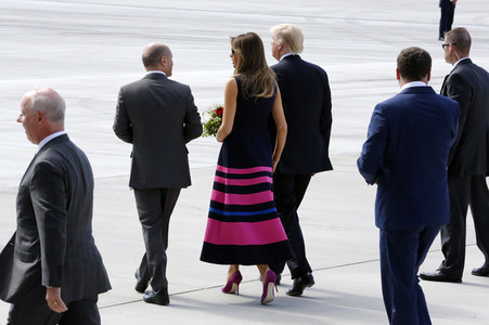 Flughafenankünfte der Staatschefs zum G20-Gipfel in Hamburg