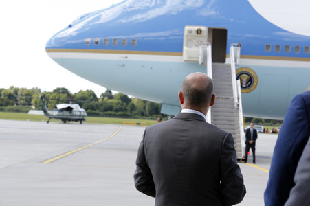 Flughafenankünfte der Staatschefs zum G20-Gipfel in Hamburg