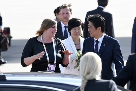 Flughafenankünfte der Staatschefs zum G20-Gipfel in Hamburg