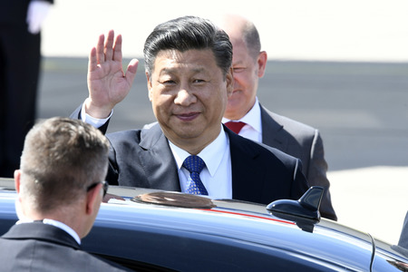 Flughafenankünfte der Staatschefs zum G20-Gipfel in Hamburg