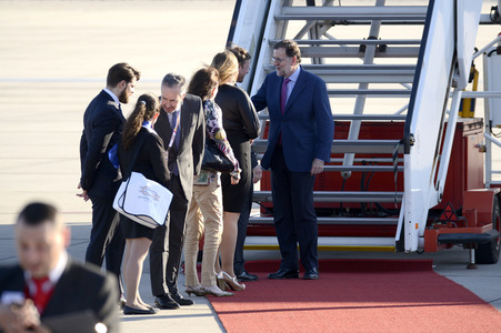 Flughafenankünfte der Staatschefs zum G20-Gipfel in Hamburg