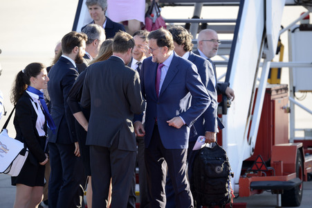 Flughafenankünfte der Staatschefs zum G20-Gipfel in Hamburg
