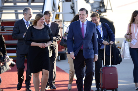 Flughafenankünfte der Staatschefs zum G20-Gipfel in Hamburg