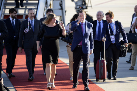 Flughafenankünfte der Staatschefs zum G20-Gipfel in Hamburg
