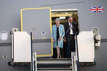 Flughafenankünfte der Staatschefs zum G20-Gipfel in Hamburg