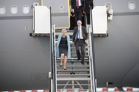 Flughafenankünfte der Staatschefs zum G20-Gipfel in Hamburg