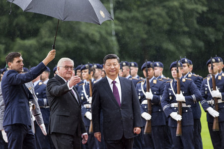 Xi Jinping auf Staatsbesuch in Berlin