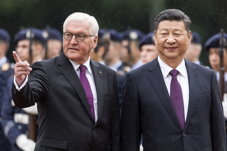 Xi Jinping auf Staatsbesuch in Berlin