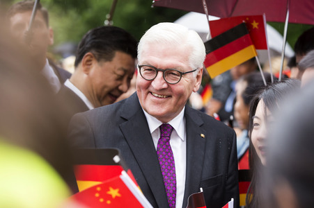 Xi Jinping auf Staatsbesuch in Berlin