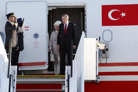 Flughafenankünfte der Staatschefs zum G20-Gipfel in Hamburg