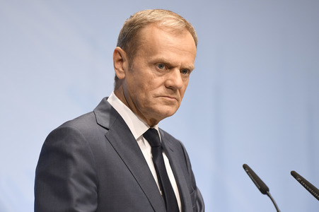 EU-Pressekonferenz auf dem G20-Gipfel in Hamburg