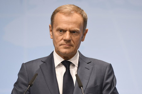 EU-Pressekonferenz auf dem G20-Gipfel in Hamburg