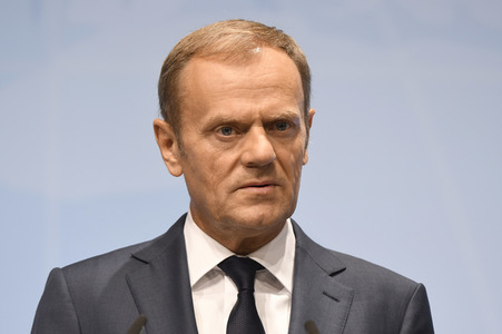EU-Pressekonferenz auf dem G20-Gipfel in Hamburg