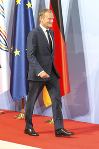 Begrüßung der G20-Gipfel Teilnehmer in Hamburg