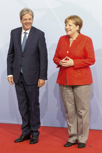 Begrüßung der G20-Gipfel Teilnehmer in Hamburg