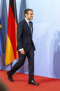 Begrüßung der G20-Gipfel Teilnehmer in Hamburg