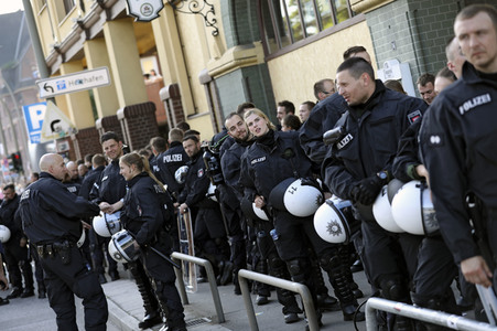 'G20 Welcome to Hell' Demo in Hamburg