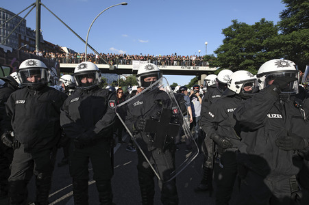 'G20 Welcome to Hell' Demo in Hamburg