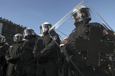 'G20 Welcome to Hell' Demo in Hamburg
