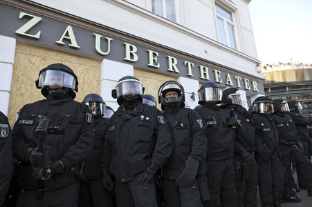 'G20 Welcome to Hell' Demo in Hamburg
