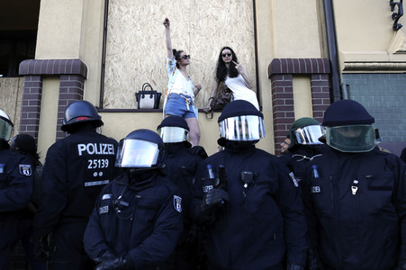 'G20 Welcome to Hell' Demo in Hamburg