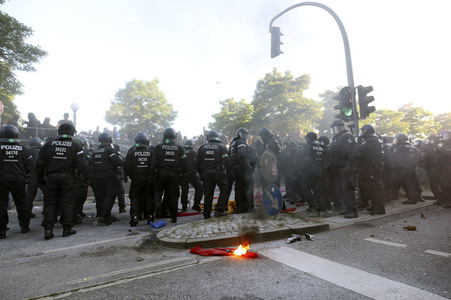 'G20 Welcome to Hell' Demo in Hamburg