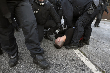 'G20 Welcome to Hell' Demo in Hamburg