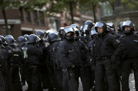 'G20 Welcome to Hell' Demo in Hamburg