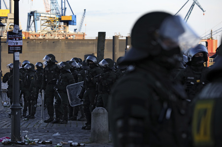 'G20 Welcome to Hell' Demo in Hamburg