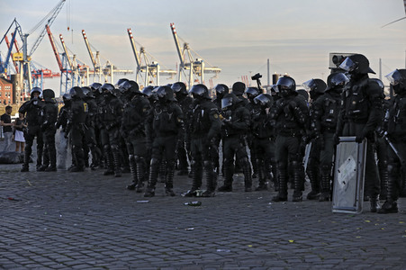 'G20 Welcome to Hell' Demo in Hamburg
