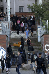 'G20 Welcome to Hell' Demo in Hamburg