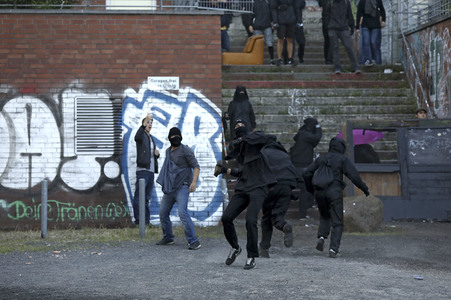 'G20 Welcome to Hell' Demo in Hamburg