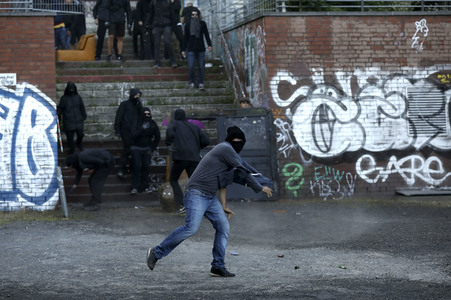 'G20 Welcome to Hell' Demo in Hamburg