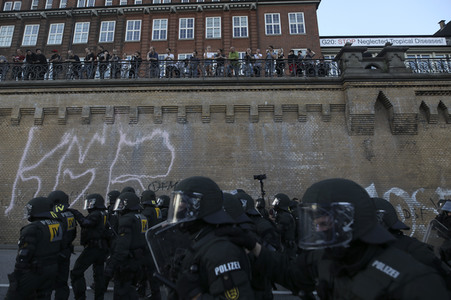 'G20 Welcome to Hell' Demo in Hamburg