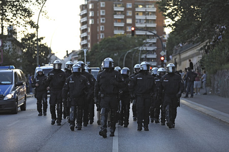 'G20 Welcome to Hell' Demo in Hamburg