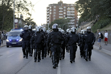 'G20 Welcome to Hell' Demo in Hamburg