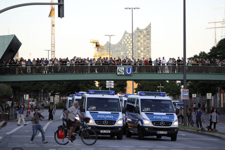 'G20 Welcome to Hell' Demo in Hamburg