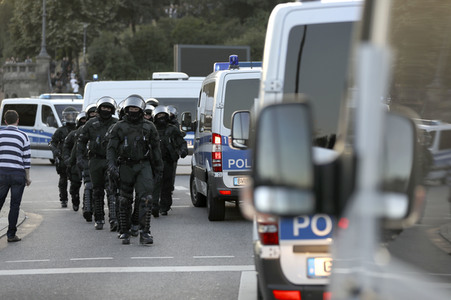 'G20 Welcome to Hell' Demo in Hamburg