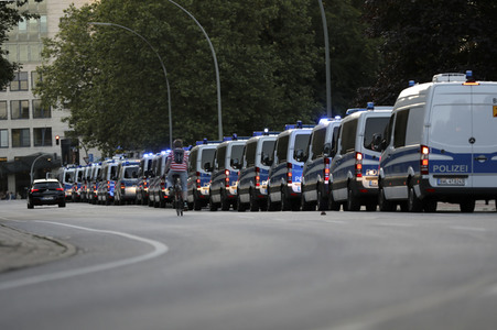 'G20 Welcome to Hell' Demo in Hamburg