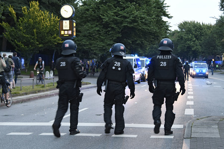 G20 Demonstration und Ausschreitungen im Schanzenviertel in Hamburg