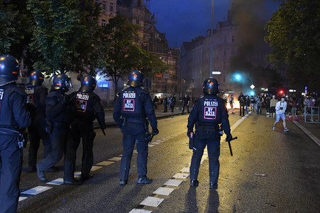 G20 Demonstration und Ausschreitungen im Schanzenviertel in Hamburg