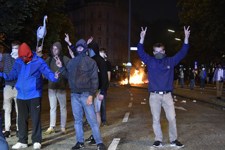 G20 Demonstration und Ausschreitungen im Schanzenviertel in Hamburg
