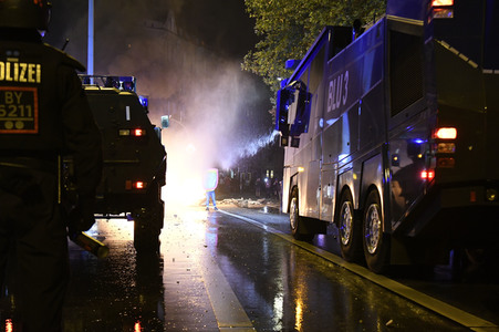 G20 Demonstration und Ausschreitungen im Schanzenviertel in Hamburg