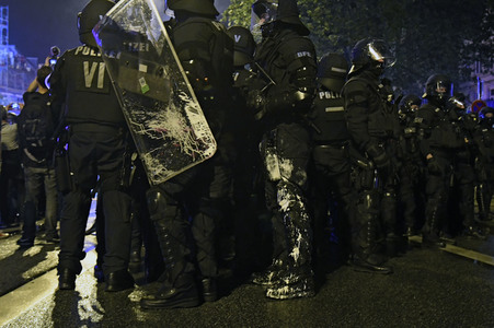 G20 Demonstration und Ausschreitungen im Schanzenviertel in Hamburg